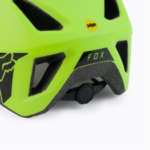 Fox Racing Mainframe Trvrs dviratininko šalmas geltonas 28424_130_M