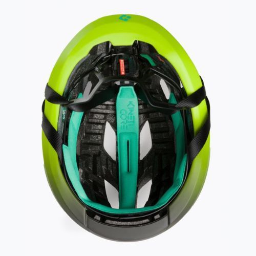 Lazer Strada KC pilkai geltonas dviratininko šalmas BLC2227891050