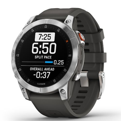 Garmin Epix 2 Hrm Elevate Ox laikrodis sidabrinis 010-02582-01