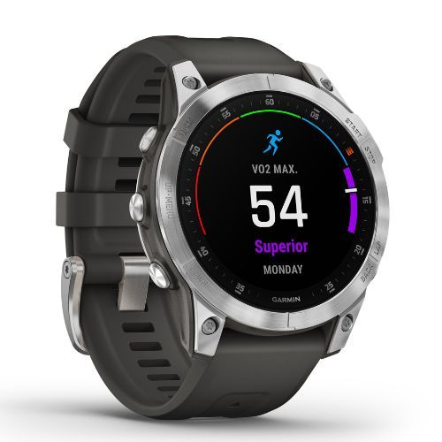 Garmin Epix 2 Hrm Elevate Ox laikrodis sidabrinis 010-02582-01