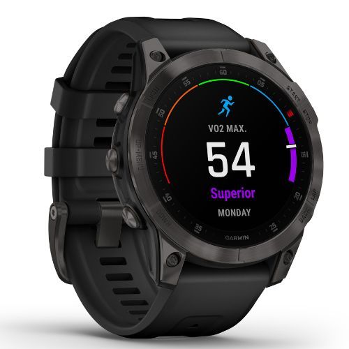 Garmin Epix 2 Sapphire HRM Elevate Ox laikrodis juodas 010-02582-11