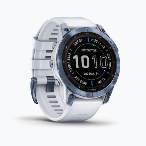 Garmin Fenix 7 Sapphire Solar Hrm Elevate Ox laikrodis mėlynas 010-02540-25
