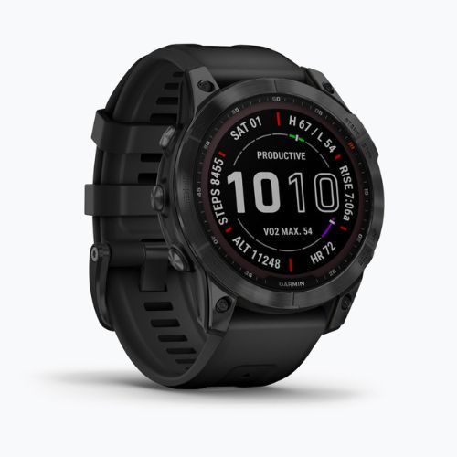 Garmin Fenix 7 Sapphire Solar Hrm Elevate Ox laikrodis juodas 010-02540-35