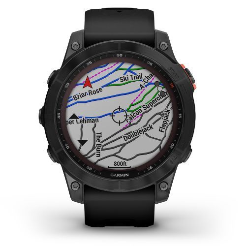 Garmin Fenix 7 Solar Hrm Elevate Ox laikrodis juodas 010-02540-11
