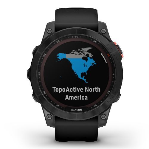 Garmin Fenix 7 Solar Hrm Elevate Ox laikrodis juodas 010-02540-11
