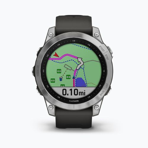 Garmin Fenix 7 Hrm Elevate Ox laikrodis sidabrinis 010-02540-01