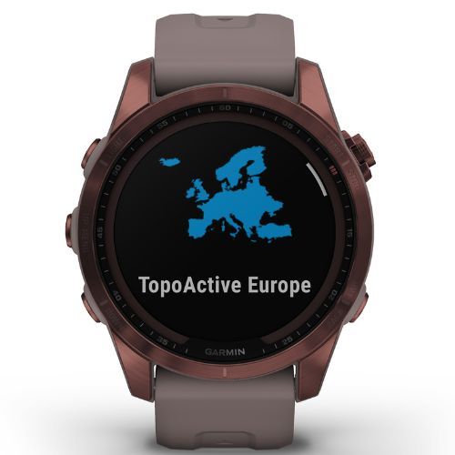 Garmin Fenix 7S Sapphire Solar Hrm Elevate Ox laikrodis juodas 010-02539-25