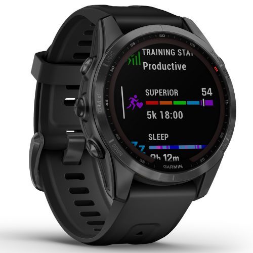 Garmin Fenix 7S Solar Hrm Elevate Ox laikrodis pilkas 010-02539-13