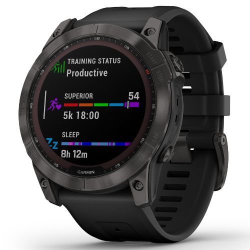 Garmin Fenix 7X Sapphire Solar Hrm Elevate Ox laikrodis juodas 010-02541-11