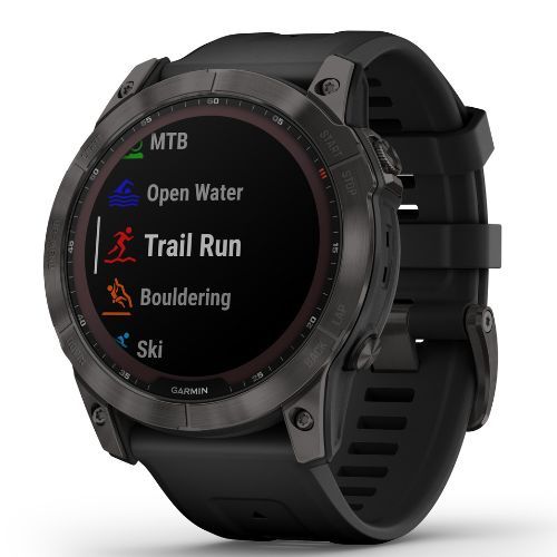Garmin Fenix 7X Sapphire Solar Hrm Elevate Ox laikrodis juodas 010-02541-11
