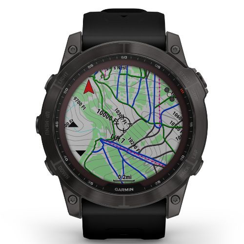Garmin Fenix 7X Sapphire Solar Hrm Elevate Ox laikrodis juodas 010-02541-11