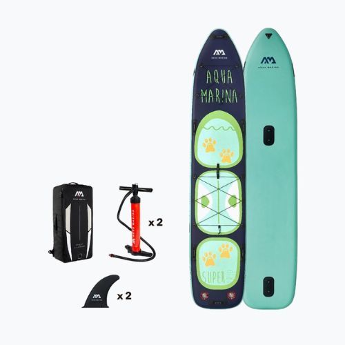 Aqua Marina Super Trip tandeminė SUP lenta 4,27 m žalia BT-20ST02