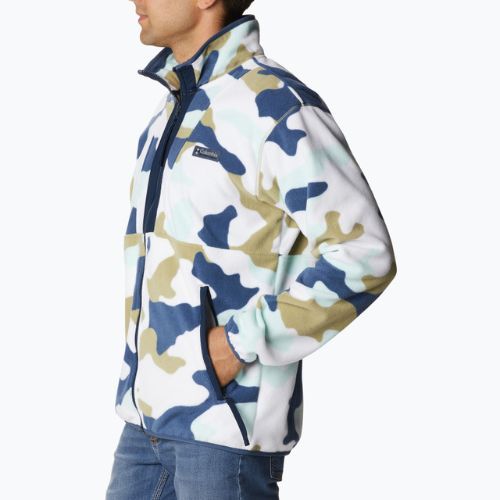 Vyriškas žygio džemperis Columbia Back Bowl savory mod camo/collegiate navy