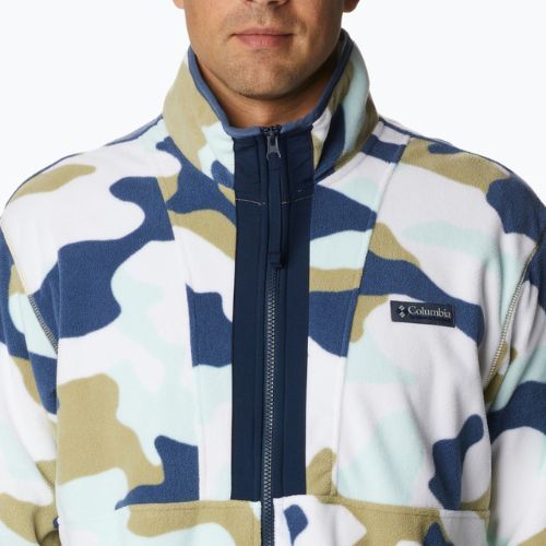 Vyriškas žygio džemperis Columbia Back Bowl savory mod camo/collegiate navy