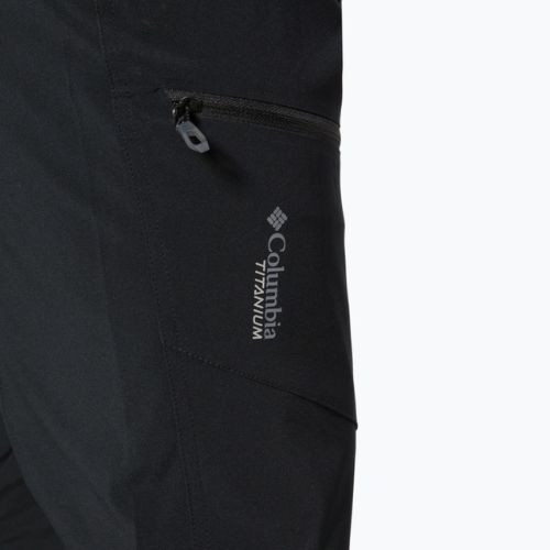 Columbia Titan Pass 010 vyriškos trekingo kelnės juodos spalvos 1886451