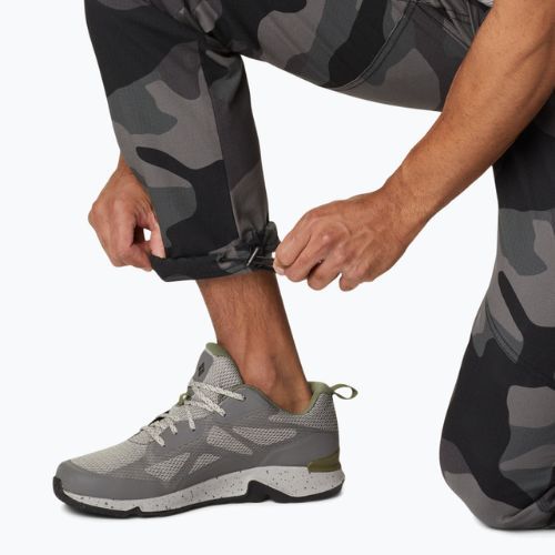 Columbia Wallowa Belted 012 pilkai juodos vyriškos trekingo kelnės 1955361