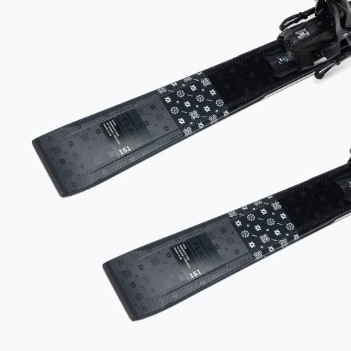 Moteriškos kalnų slidės Völkl Flair 72 + VMotion 9 GW Lady black 121311/6462U1.VL