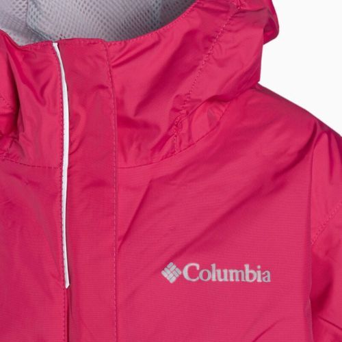Columbia Arcadia 613 rožinė vaikiška striukė nuo lietaus 1580631