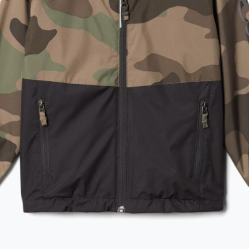 Columbia Dalby Springs 014 ruda vaikiška striukė nuo lietaus 1877671