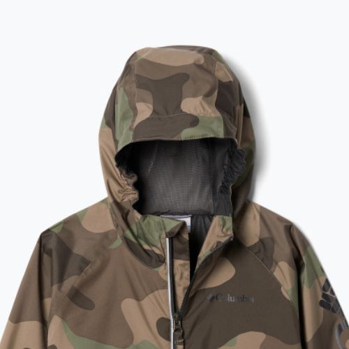 Columbia Dalby Springs 014 ruda vaikiška striukė nuo lietaus 1877671