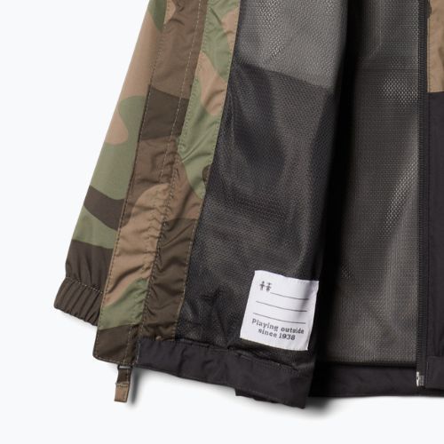 Columbia Dalby Springs 014 ruda vaikiška striukė nuo lietaus 1877671