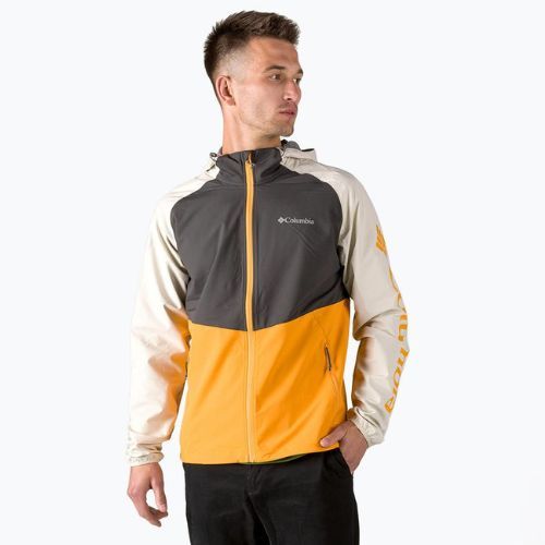 Columbia Panther Creek vyriška softshell striukė mango/šarkas/kreida 1840711880