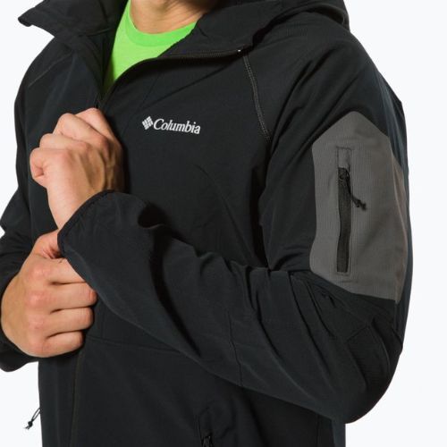 Columbia Tall Heights 010 vyriška softshell striukė juoda 1975591