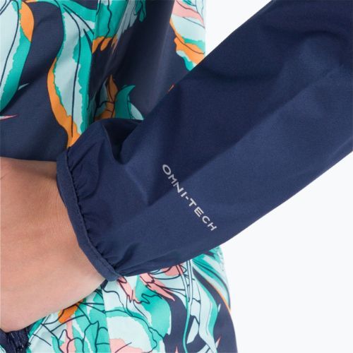 Columbia Street moteriška striukė nuo lietaus tamsiai mėlyna 1718001