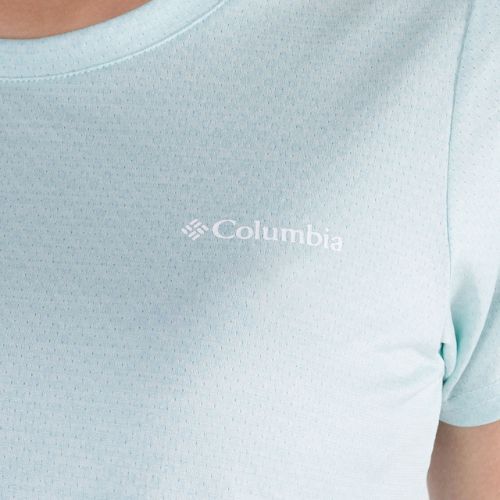 Columbia Alpine Chill Zero moteriški trekingo marškinėliai mėlyni 1991694