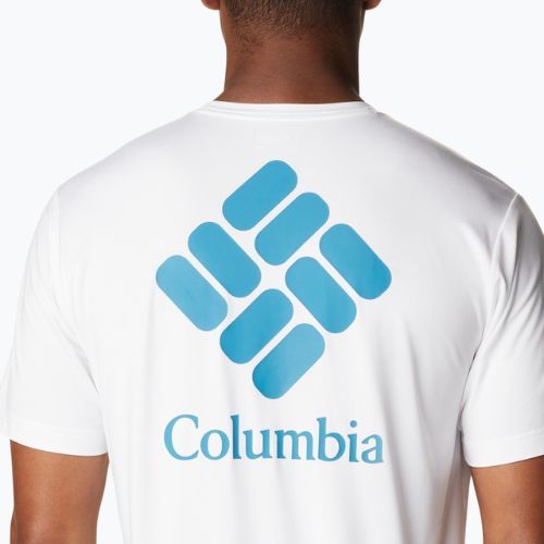 Vyriški marškinėliai Columbia Tech Trail Graphic Tee white 1930802