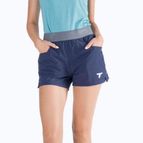 Columbia moteriški trekingo šortai Titan Pass LW 466 navy blue 1991931
