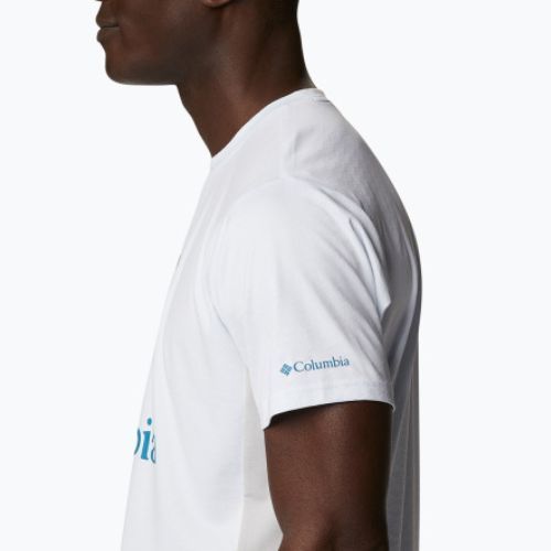 Columbia Zero Ice Cirro vyriški trekingo marškinėliai white 1990463