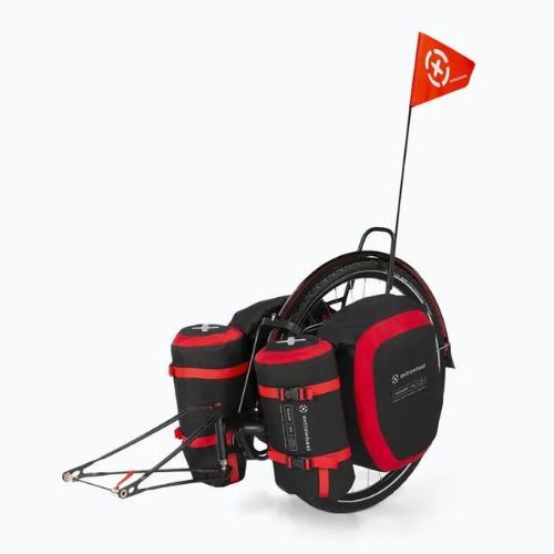 Extrawheel Voyager dviračių priekaba juoda PRO E0033
