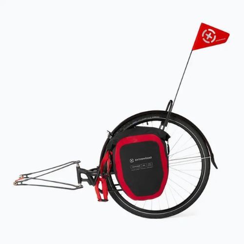 Extrawheel Voyager dviračių priekaba juoda PRO E0033