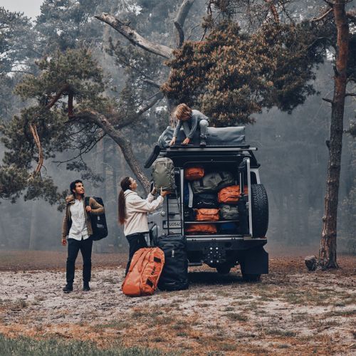 Thule Chasm Duffel 70 l kelioninis krepšys oranžinis 3204299