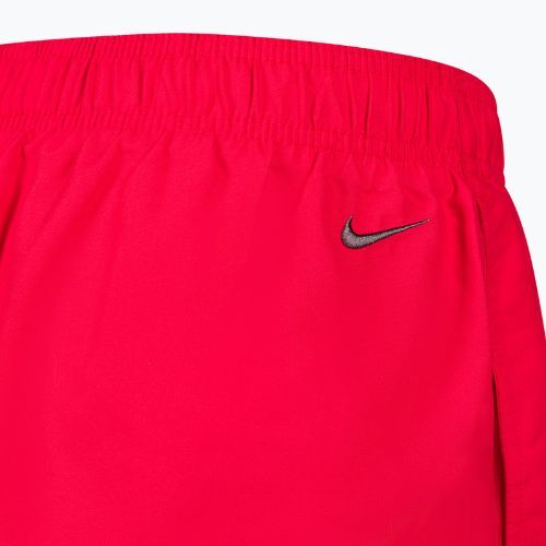 Vyriški Nike Logo Solid 5" Volley maudymosi šortai raudoni NESSA566-614