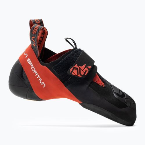 La Sportiva Skwama vyrų laipiojimo bateliai juodai raudoni 10S999311