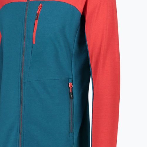 Vyriškas CMP mėlynos/raudonos spalvos džemperis 31L6327/M916