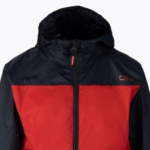 CMP Rain Fix vaikiška striukė nuo lietaus raudona 32X5804/C812