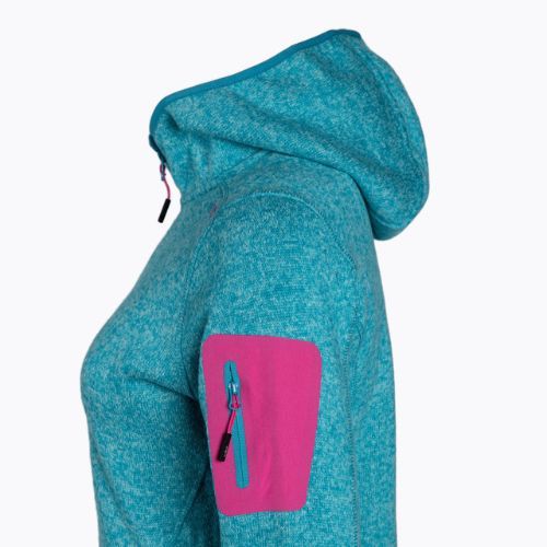 Moteriškas fliso džemperis CMP mėlynas 3H19826/04LL