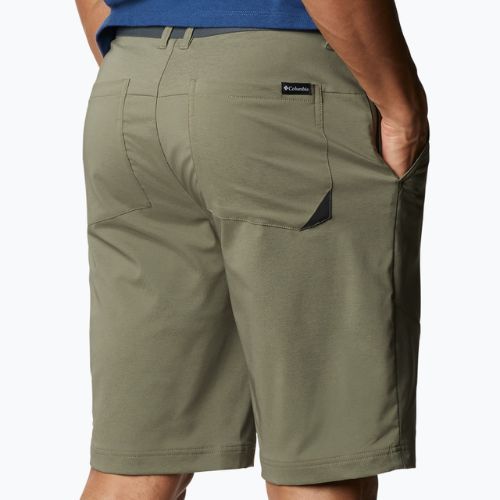 Columbia Tech Trail 397 green 1883371 vyriški trekingo šortai