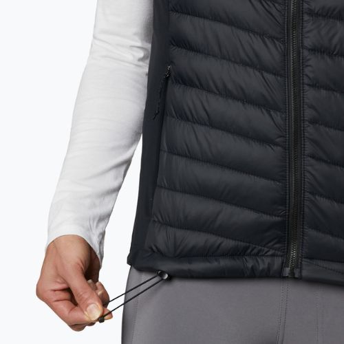 Columbia Powder Pass moteriškas žygio trikotažas be rankovių black 1832222012