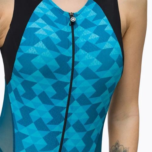 Moteriškas triatlono kostiumas ASSOS Triator NS adamant blue