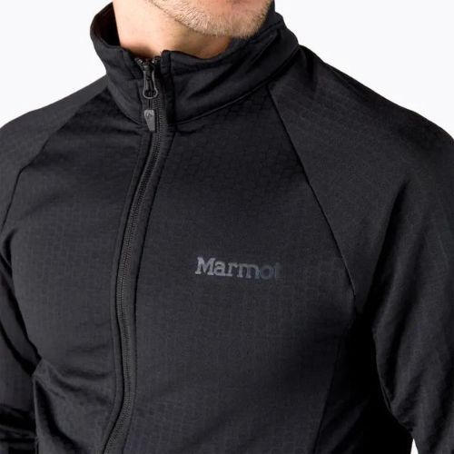 Vyriški marškinėliai Marmot Leconte Fleece sweatshirt black 12770001