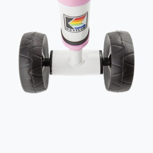 KETTLER Sliddy keturratis krosinis dviratis baltos ir rožinės spalvos 4859