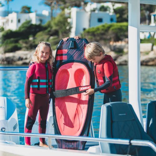 JOBE Boston vaikiškos plaukimo putos 3/2 mm raudonos spalvos 303521008