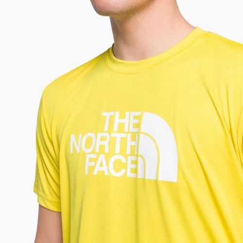 Vyriški treniruočių marškinėliai The North Face Reaxion Easy yellow NF0A4CDV7601