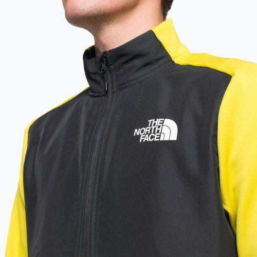 Vyriški vilnoniai džemperiai The North Face MA 1/4 Zip yellow NF0A5IESY7C1