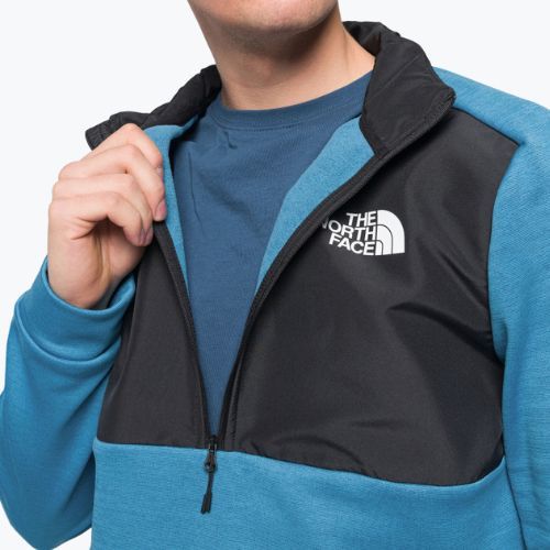 Vyriški vilnoniai džemperiai The North Face MA 1/4 Zip blue NF0A5IES5V91
