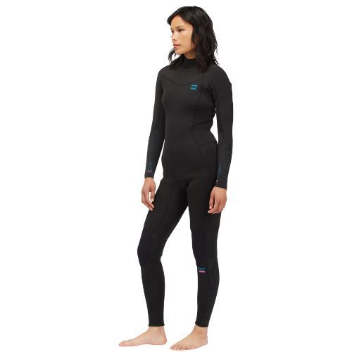 Billabong 5/4 Synergy BZ L/SL Black Palms moteriškas hidrokostiumas